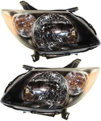 Vista 6 de KarParts360 Para 2003 2004 Pontiac Vibe Conjunto de faros delanteros lado del conductor w/bombillas reemplaza GM2502238