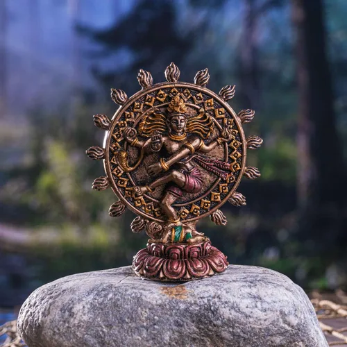 Vista 7 de Pacific Giftware Figura de resina de estatua en miniatura de Hanuman de Dios hindú