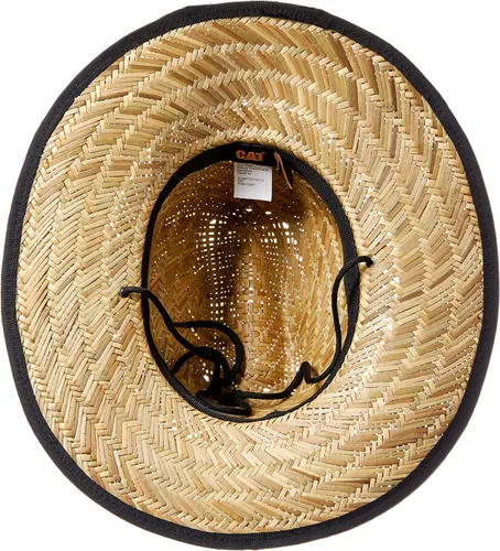 Vista 3 de Caterpillar Sombrero de paja de gato para hombre