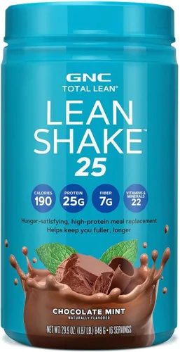 Vista 7 de GNC Total Lean Lean Shake 25 - Mantequilla de maní y chocolate (16 porciones)