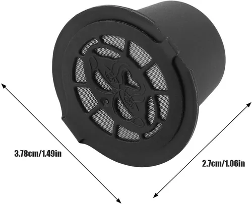 Vista 4 de 6 cápsulas de café de filtros de cápsulas, cestas de plástico y acero inoxidable, rellenables, cápsulas de café reutilizables, cápsulas