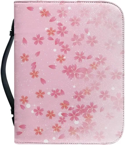 Vista 10 de TODIYADDU Cubierta de la Biblia Personalizable Personalizable PU Biblia Protector Libro Cubierta de la Biblia Bolsa de asas