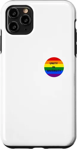 Vista 11 de iPhone 15 LGBTQ Community Lesbian Gay Bi Trans Unite Diversity Culture Case