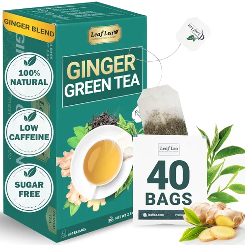 Vista 49 de LeafLea Bolsas de té de melón amargo natural, 40 bolsas de té de hierbas Cundeamor - Té de frutas Melon Amargo Gohyah Apoyo para el bienestar