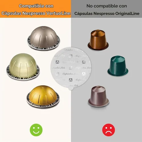 Vista 6 de Aieve 120 tapas de sellado de papel de aluminio para cápsulas Nespresso reutilizables Vertuo compatibles con cápsulas recargables Nespresso