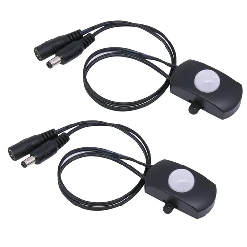 Vista 9 de Controlador LED de 1-3W, corriente constante 300mA CA 85-265V Salida 6-12V SM conector macho fuente de alimentación externa transformador