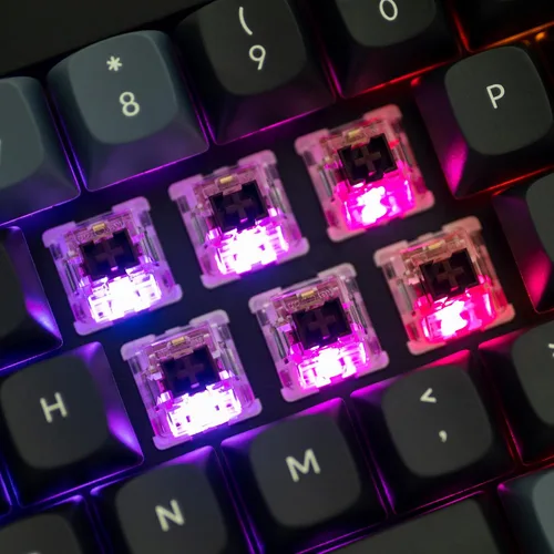 Vista 6 de Keychron V2 - Pomo de teclado mecánico personalizado con cable 65 de diseño QMKVIA programable con teclado intercambiable en caliente interruptor
