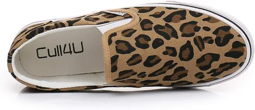Vista 5 de Cull4U - Zapatos deportivos de meter clásicos para mujer
