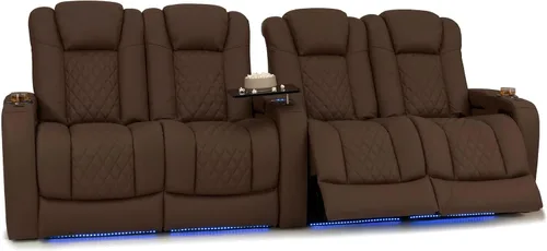 Vista 42 de Seatcraft Virtuoso 365 - Asiento de cine en casa (3 unidades), color ébano