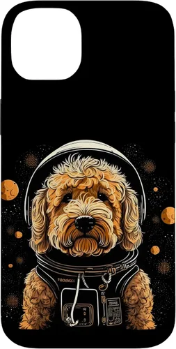 Vista 15 de Outer Space - Carcasa para iPhone 17, diseño de astronauta de la galaxia