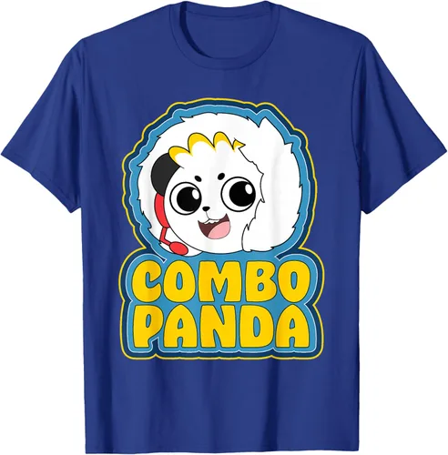 Vista 28 de Ryan's World Arctic Adventures Combo Panda Camiseta, Azul / Patchwork, S Azul Marino