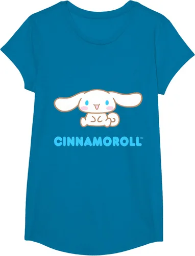 Vista 53 de Cinnamoroll Character Front and Back T-Shirt S Negro