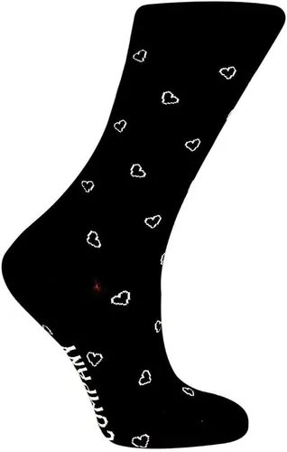 Vista 3 de Calcetines coloridos y divertidos estampados de algodón orgánico para mujer