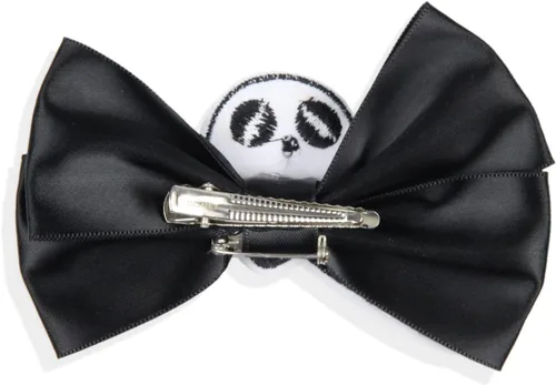 Vista 2 de The Nightmare Before Christmas Jack Skellington Hair Bow Hair Clip, Negro