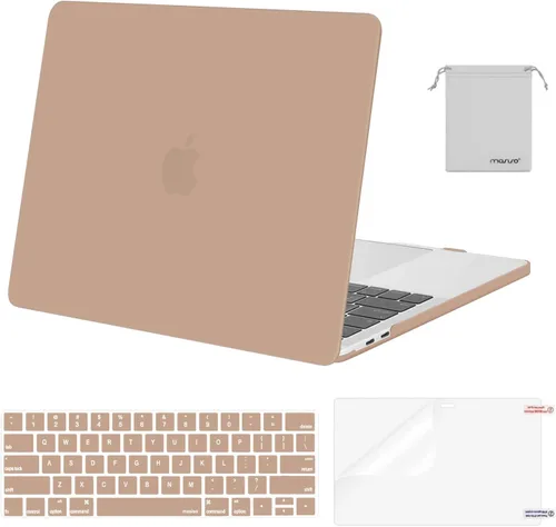 Vista 33 de MOSISO - Carcasa rígida de plástico, cubierta de teclado, protector de pantalla y bolsa de almacenamiento para MacBook Pro 13 pulgadas/33 cm
