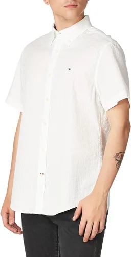 Vista 2 de Tommy Hilfiger South Beach - Camisa de manga corta con botones para hombre ajuste personalizado
