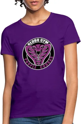 Vista 3 de Globo Gym Purple Cobras Costume Funny Halloween Shirts for Women Púrpura