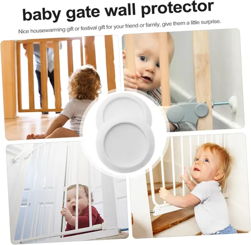 Vista 4 de 2 unids Protector de pared infantil Parachoques de pared Escalera Puerta zócalo Puerta de seguridad infantil para niños Copas App