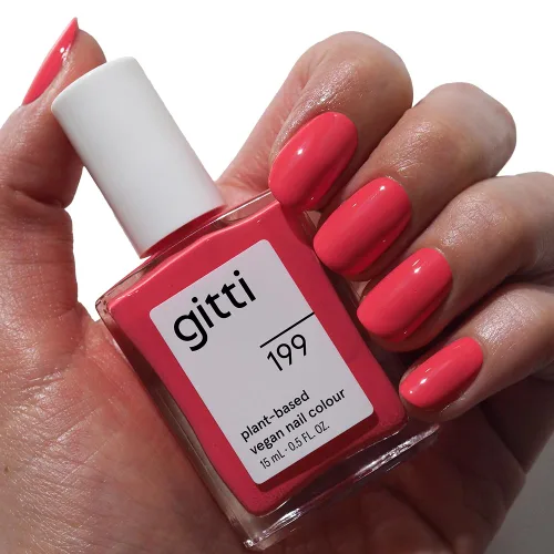 Vista 60 de gitti Esmalte de uñas a base de plantas No tóxico, libre de 30, basado en ingredientes de origen natural, libre de crueldad, vegano