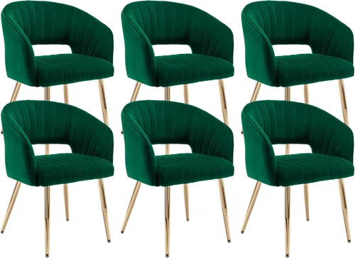 Vista 25 de KCC Silla de Escritorio Moderna de Terciopelo Sillón de Acento Tapizado Sillas Copetudas Sillas de Comedor, Sillas de Tocador Copetudas Silla