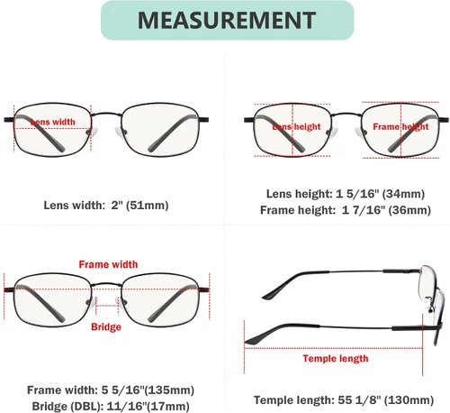 Vista 4 de Eyekepper Lentes de lectura progresivos con protección UV, 3 niveles, multienfoque, para hombres y mujeres, marco de memoria flexible (negro, +1.00)
