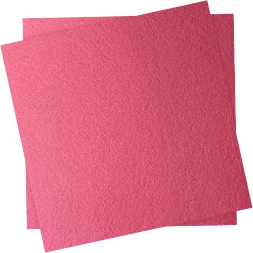 Vista 48 de Hojas de tela de fieltro de 6 x 6 pulgadas para manualidades, 0.039 in de grosor, papel de fieltro de colores surtidos para manualidades de costura