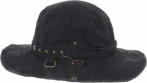 Vista 2 de withmoons Boonie Bush Sombrero Ala Ancha camuflaje Side Snap Remaches dw8339
