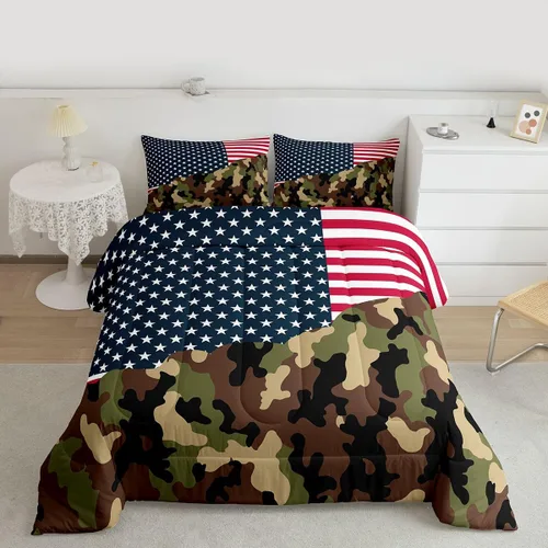 Vista 259 de Erosebridal Juego de edredón de hojas de cannabis, juego de ropa de cama de marihuana con estampado colorido de plantas, decoración bohemia de 2