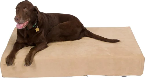 Vista 13 de Pet Support Systems Lucky Dog - Cama ortopédica de espuma viscoelástica de 7 pulgadas para perro, tamaño XXXL, azul