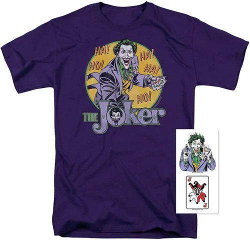 Vista 2 de Popfunk Classic The Joker Supervillain T Shirt & Stickers
