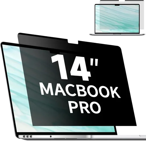 Vista 10 de Pantalla magnética de privacidad para MacBook Pro de 13 pulgadas (2016, 2017, 2018, 2019, 2020, 2021, 2022, M1, M2), pantalla de privacidad mate