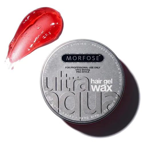 Vista 10 de Morfose Deep Aqua Hair Gel Wax para hombres, nivel 5