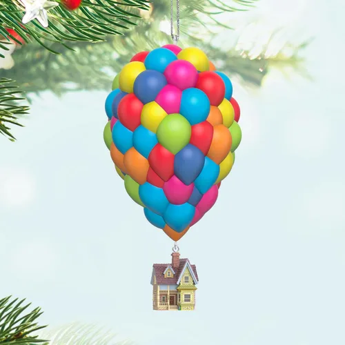 Vista 6 de Tarjeta de Recuerdo de Navidad Hallmark – Disney y Pixar Up Musical, Regalos para Fans de Disney