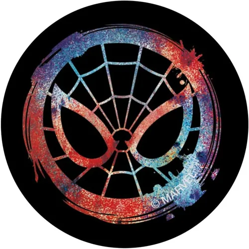 Vista 3 de Marvel - Máscara de Spider-Man Peter Parker PopSockets con agarre y soporte para teléfonos y tabletas, Negro