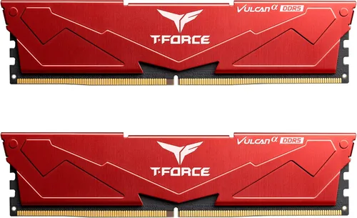 Vista 12 de TEAMGROUP T-Force Vulcan Alpha DDR5 Ram 32 GB Kit (2 x 16 GB) 5600 MHz (PC5-44800) CL40 Módulo de memoria de escritorio Ram (negro) Memoria