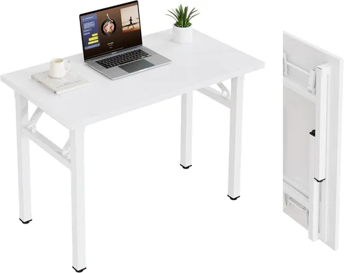 Vista 16 de Need Escritorio pequeño plegable para computadora, mesa de escritura