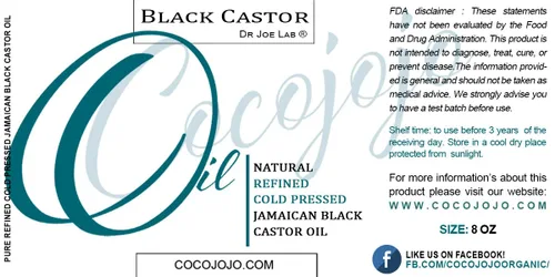 Vista 3 de Aceite de ricino de grado A prensado en frío, de Jamaica, negro, 100% puro y orgánico, natural, 9 onzas, 18 onzas, 36 onzas, 1 galón, aceite