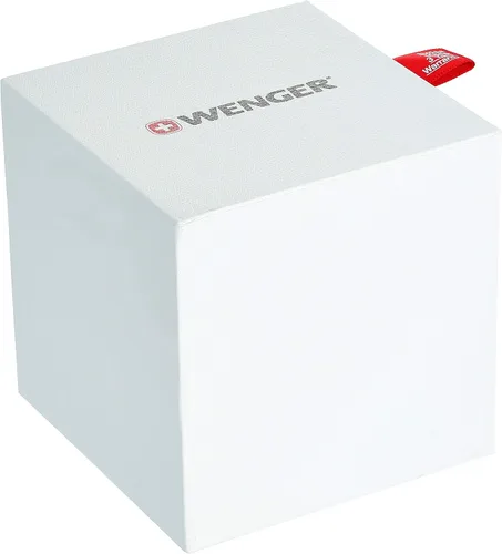 Vista 3 de Wenger 01.1731.106 Metropolitan Donnissima Reloj analógico de cuarzo suizo marrón para mujer, Marrón, Movimiento de cuarzo