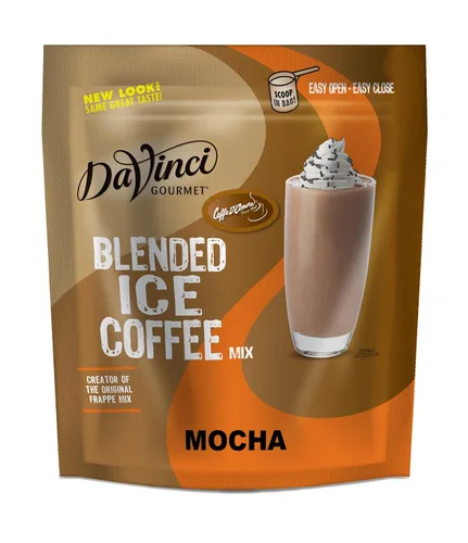 Vista 5 de DaVinci Gourmet Mezcla de Café Helado con Caramelo, 3 Libras (Paquete de 1)