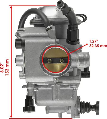 Vista 2 de Caltric carburador para Honda 350 Rancher TRX350TE TRX350TM 2000-2003