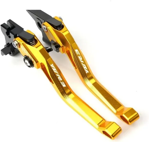 Vista 11 de QQLADY Z 3D Rhombus CNC Palanca de freno de embrague corto ajustable para motocicleta Yamaha YZFR3 YZF-R3 MT03 MT 03 2014 2015 2016 2017 2018-2022 X