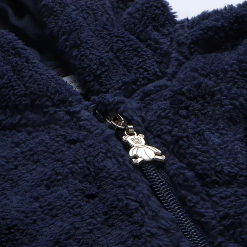 Vista 3 de AIMISYOU Ropa de bebé recién nacido, chaqueta de forro polar, ropa neutra con capucha de invierno