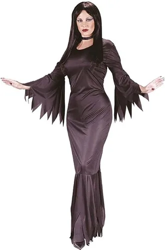 Vista 2 de Disfraz de mujer Morticia de FunWorld