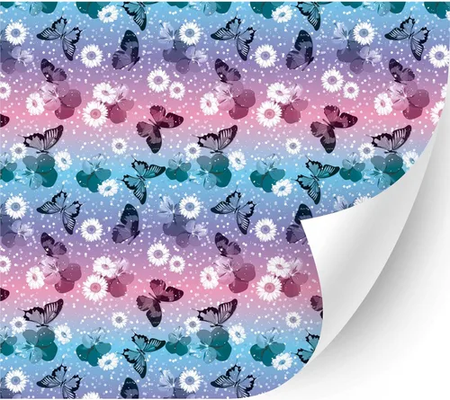 Vista 8 de HTV4U Vinilo de transferencia de calor con estampado de animales (gradiente de dragón, 13.5 pulgadas x 3 yardas), papel de transferencia de prensa