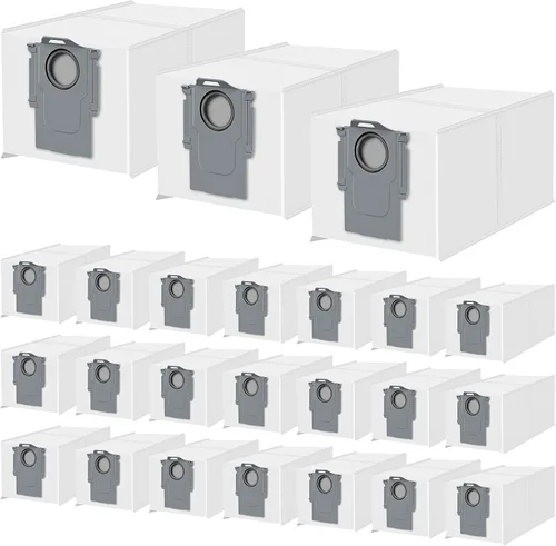 Vista 12 de Juego de 8 almohadillas de limpieza para aspiradora robot Roborock QV 35A/Saros 10R/Q Revo/Qrevo S/Qrevo Pro/Qrevo Plus/Qrevo Master/Qrevo