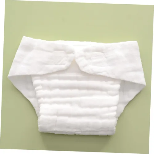 Vista 4 de Pañales lavables para recién nacidos, protectores de pañales de natación, pañales reutilizables para pañales, pañales de tela para escupir, pañales