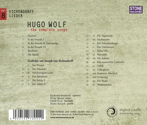 Vista 2 de Complete Songs 8 Eichendorff Lieder