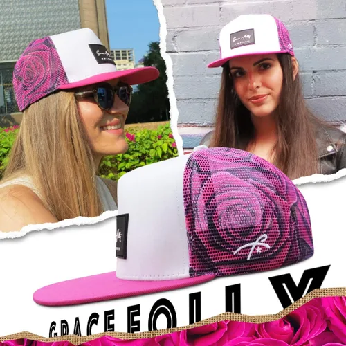 Vista 8 de Grace Folly - Gorra trucker unisex gorra de malla con cierre trasero