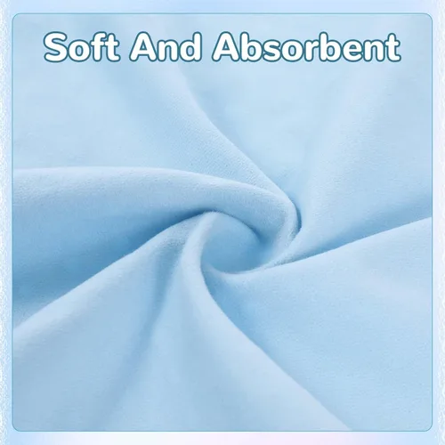 Vista 3 de Peryiter Pack de 2 toallas de yoga caliente de 72 x 24" con puntos de agarre, toallas de fibra adhesiva antideslizantes para yoga caliente, cubierta