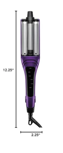 Vista 9 de Rizador para ondas profundas Bed Head BH336 C, una ola ajustable, Púrpura (Purple Housing)